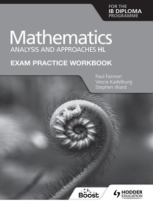 cover image of Exam Practice Workbook for Mathematics for the IB Diploma
